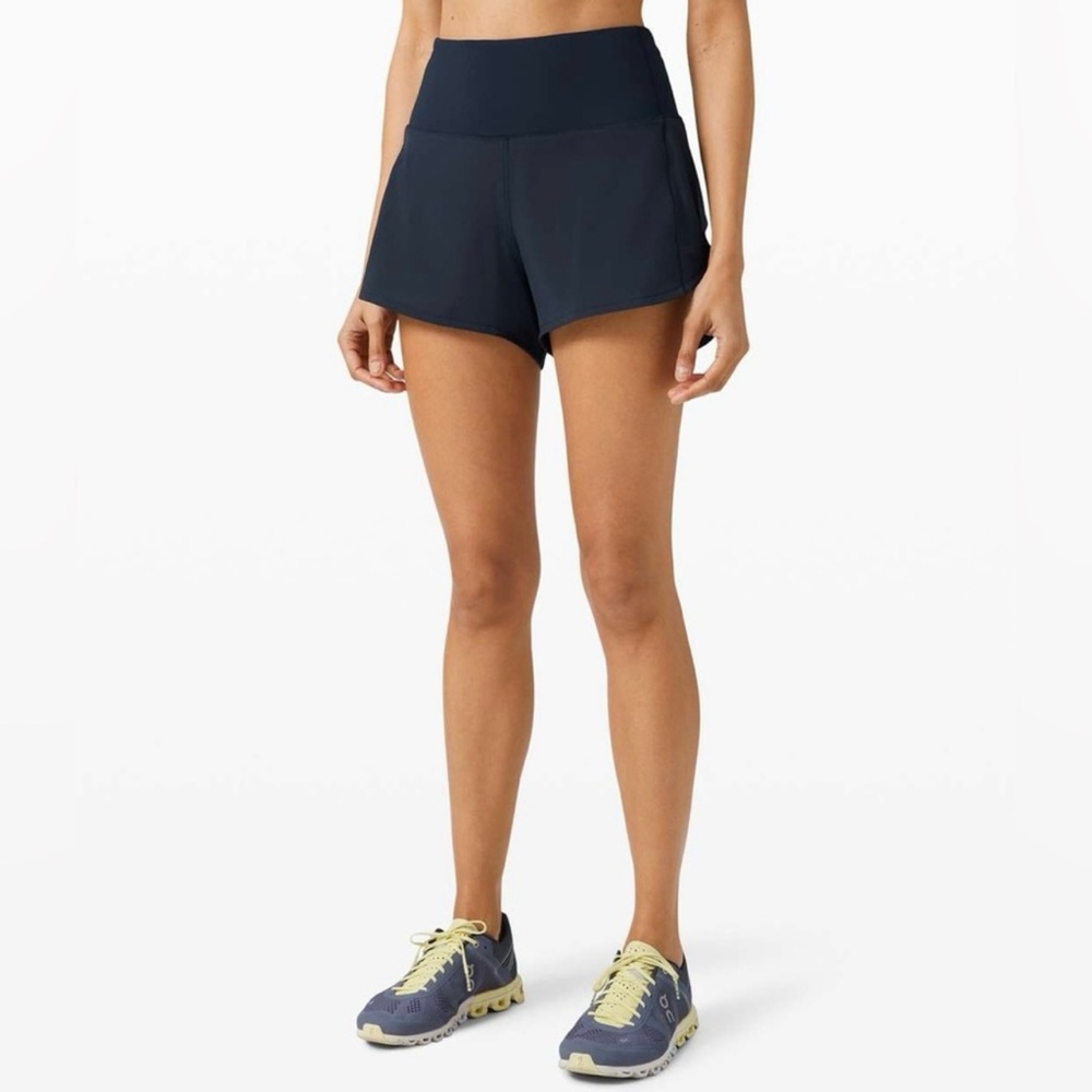 lululemon athletica Navy Athletic Shorts